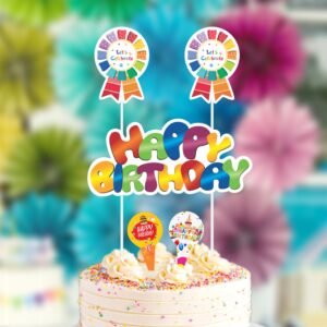 Colorful Cake Banner