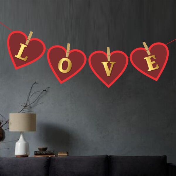 Love Heart Banner