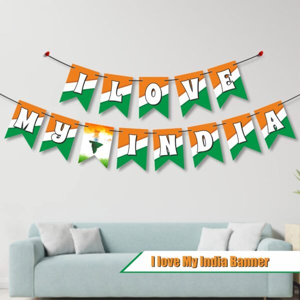 Republic Day I Love My India Banner