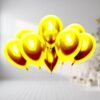 Golden Metallic Balloon