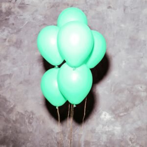 Light Green Party Pastel Balloons