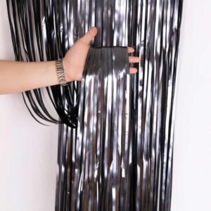 Black Foil Curtain