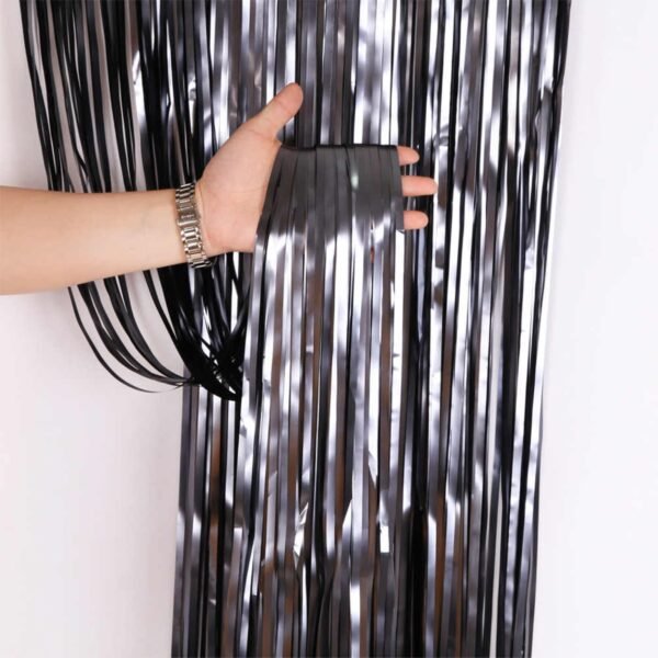 Black Foil Curtain