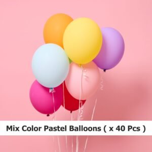 Mix Color Pastel Balloons