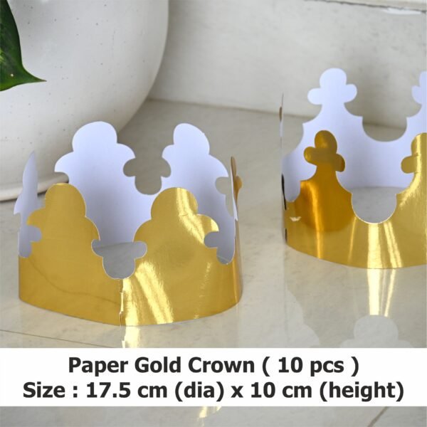 Paper Gold Crown