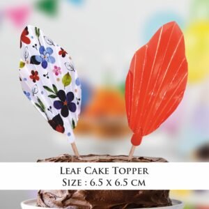 Leaf Cake Topper