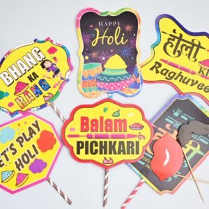 Happy Holi Props for Decoration