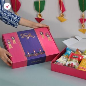 Metalized Diwali Box